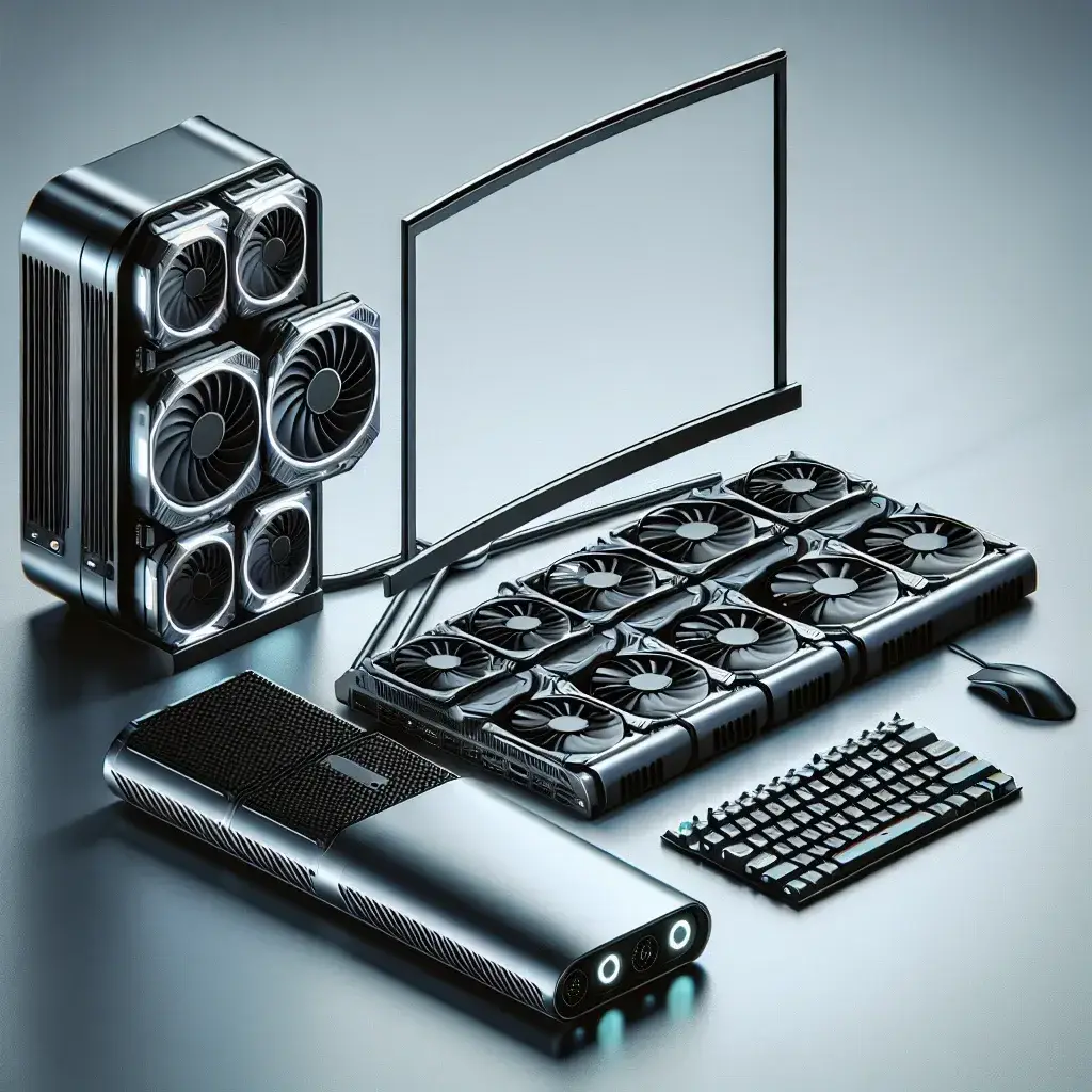 "Introducing the new Dell portable workstation featuring a modular external GPU, designed for enhanced performance and versatility in professional applications."